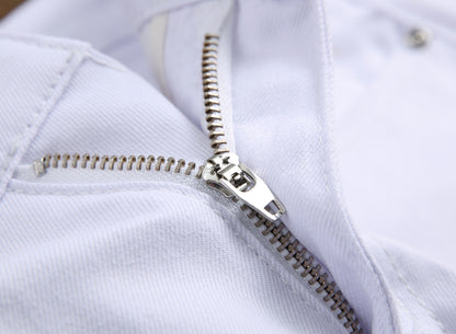 Placket Graphic Mens Jeans